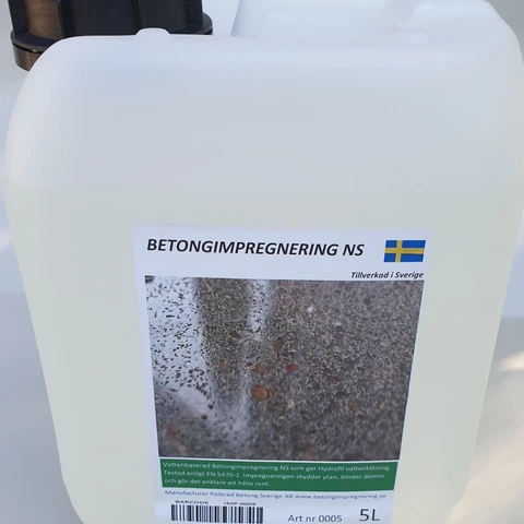 Betongimpregnering 5 l i dunk från Betongimpregnering.se
