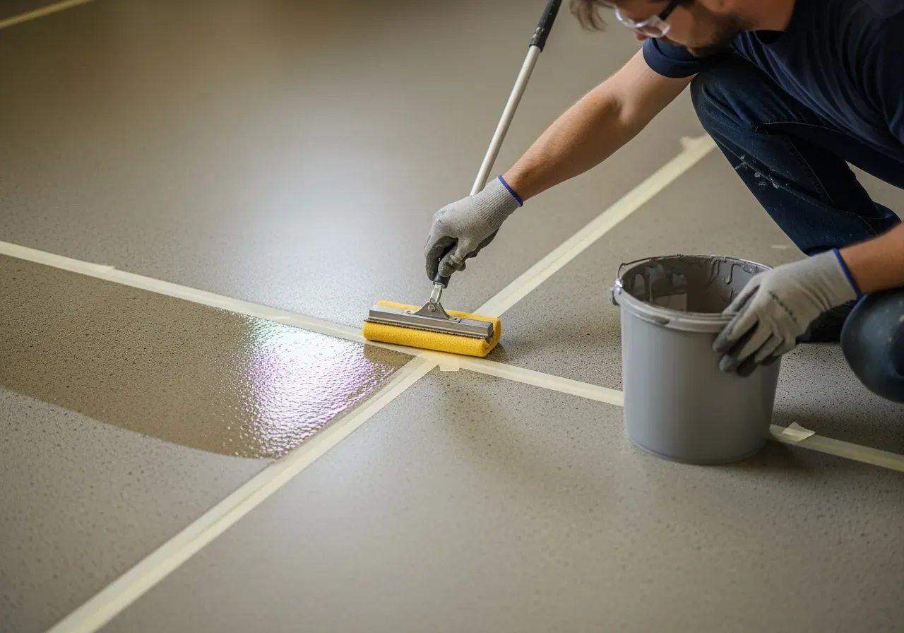 Betonggolv för tung trafik och punktlaster