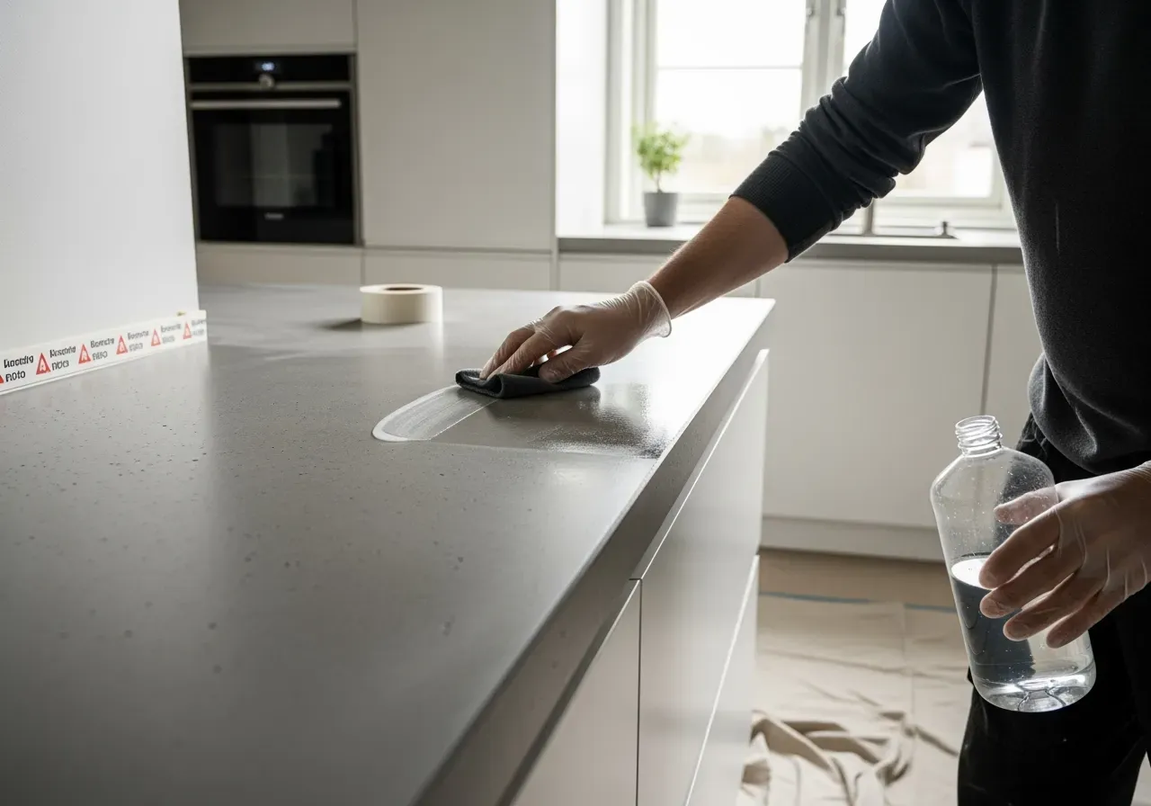 Film‑bildande betonglack för nybörjare