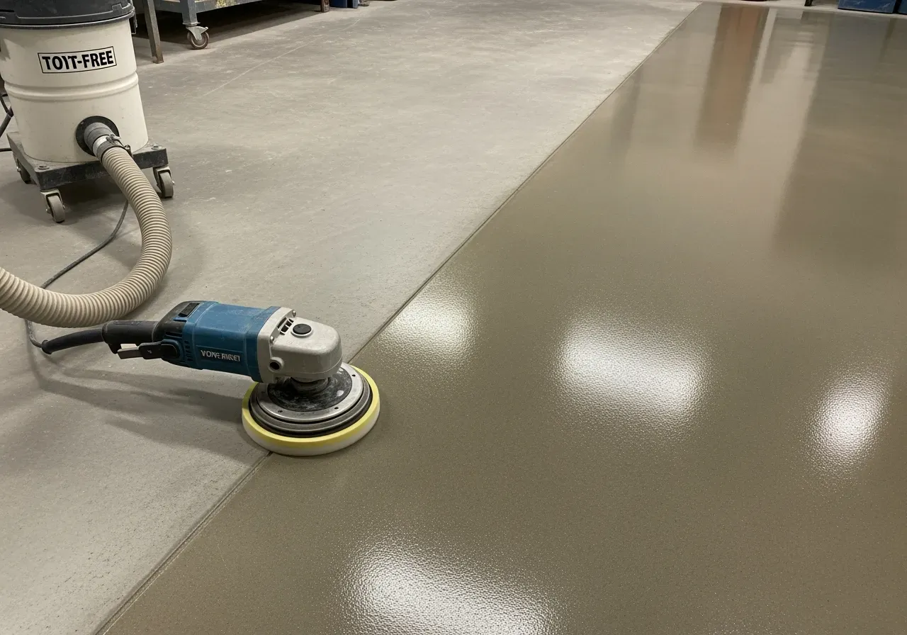 Underhåll och omlack av betong