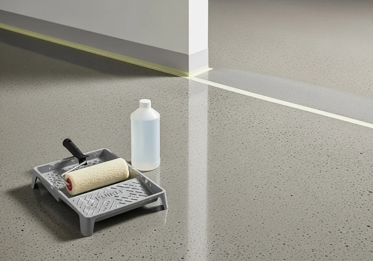 Applicera densifier och sealer