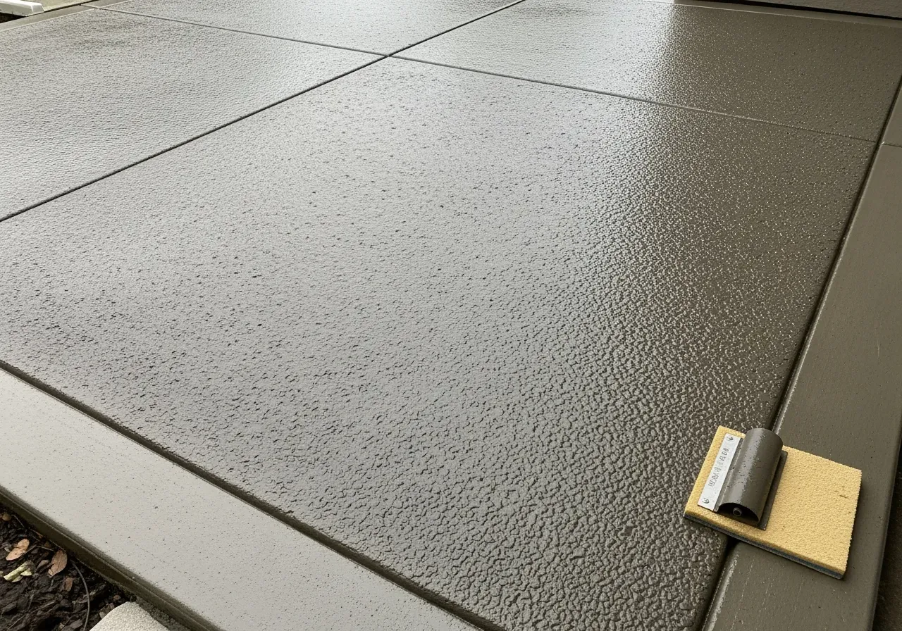 Träskydd med kisel på fasad