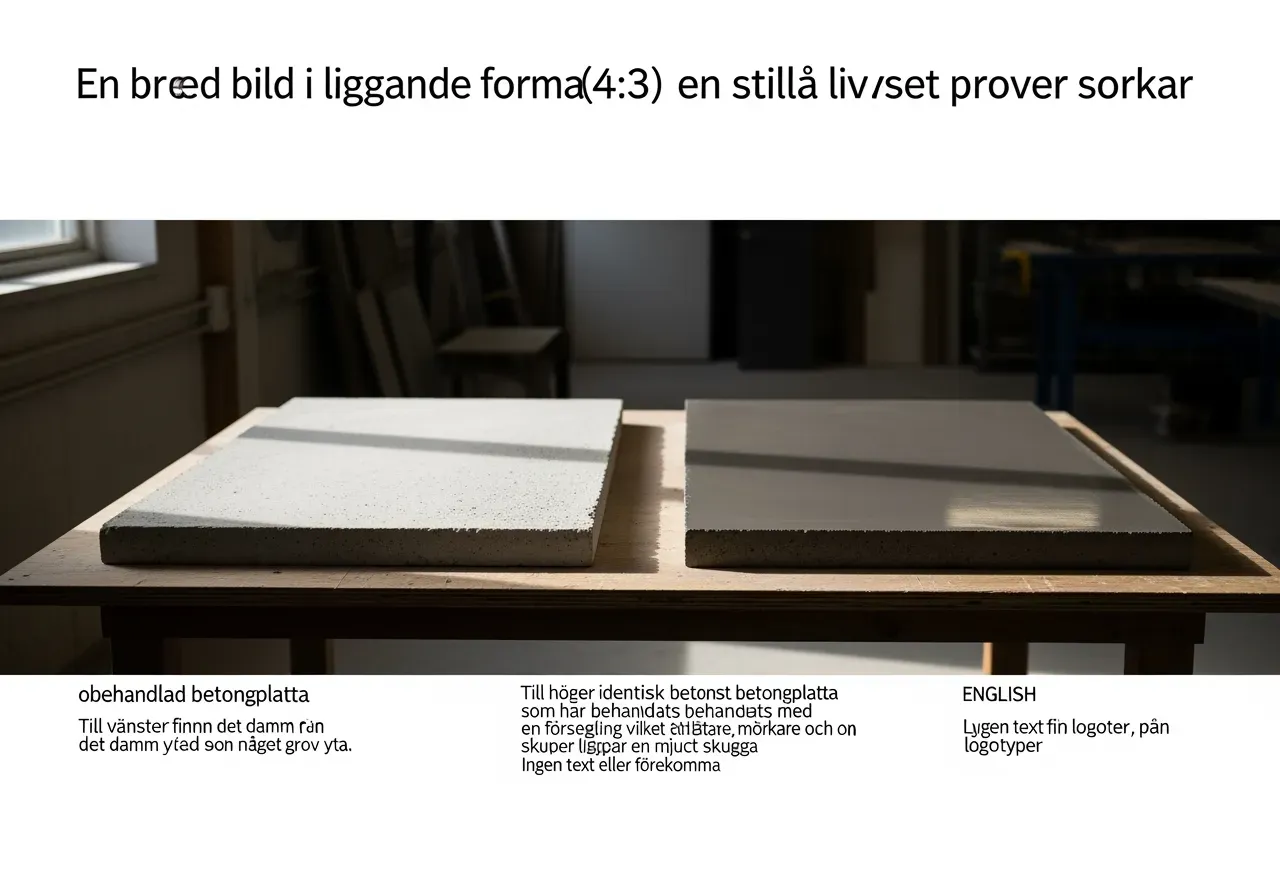 Provytor på svåra betongunderlag