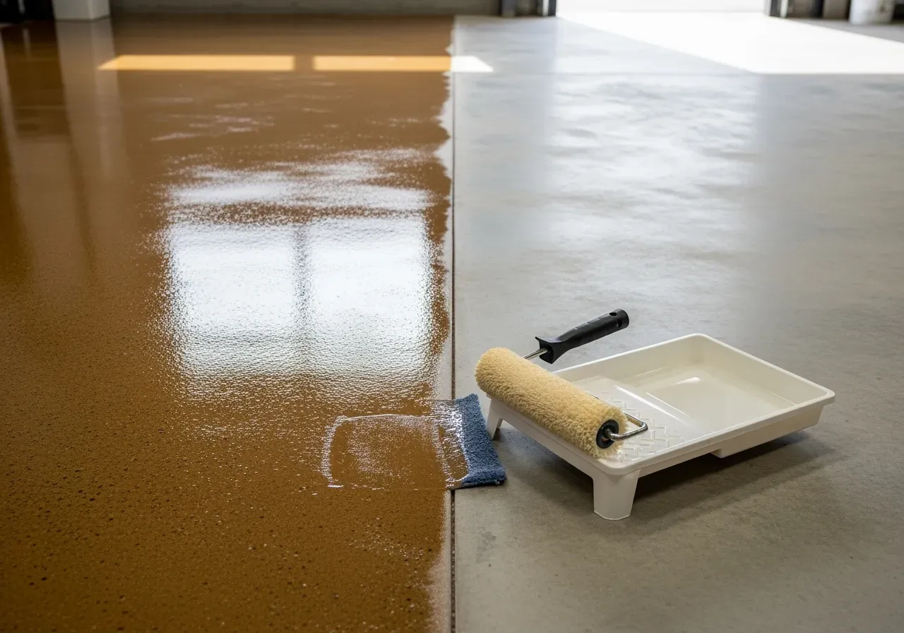 Välja betongimpregnering för golv